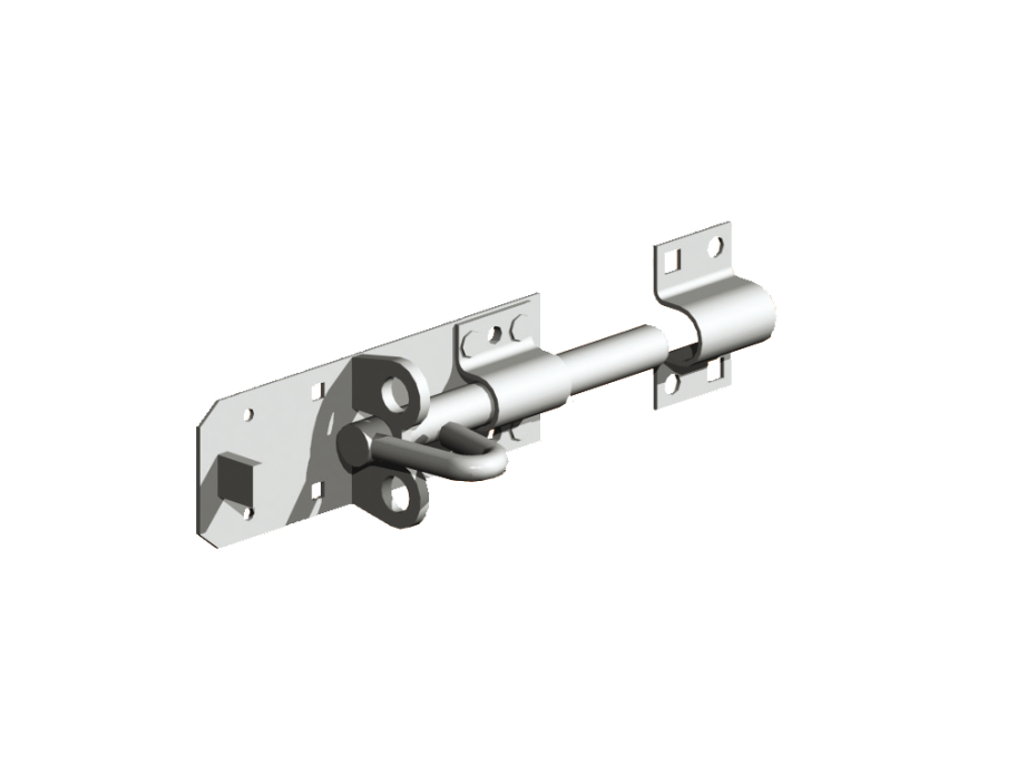 6 1/2" Brenton Padbolt GALV RHF Fencing Supplies Ltd Isle of Wight